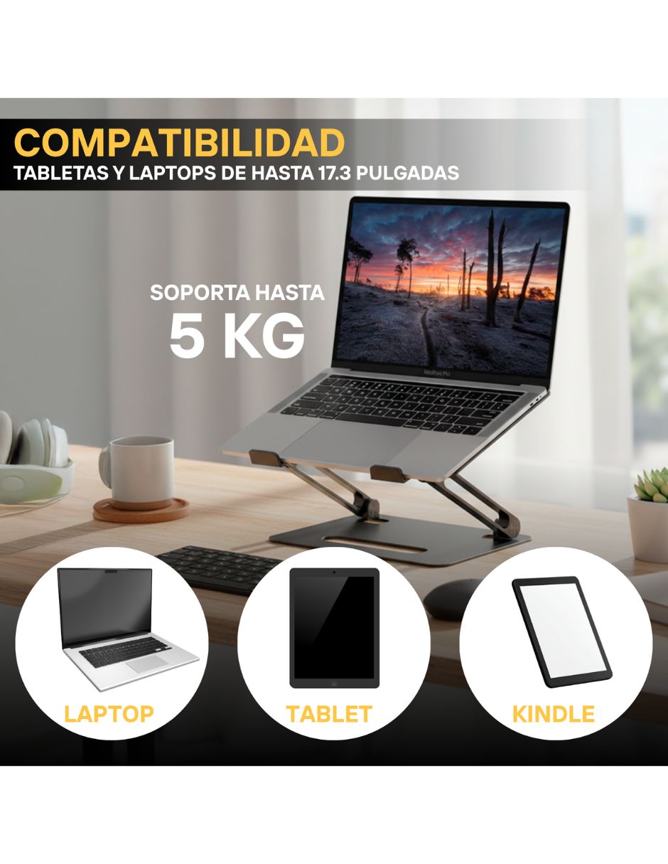 Base laptop ajustable 3
