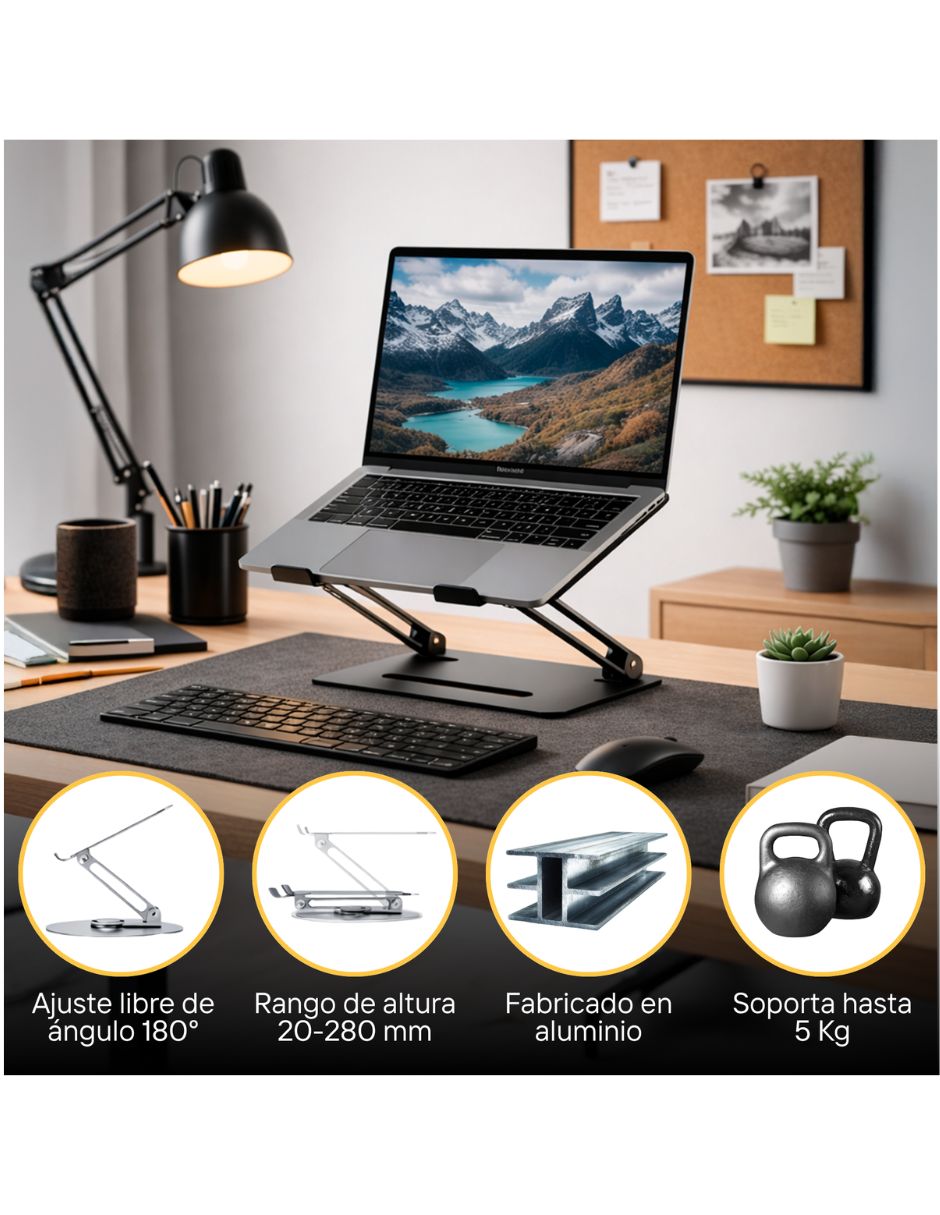 Base laptop ajustable 7