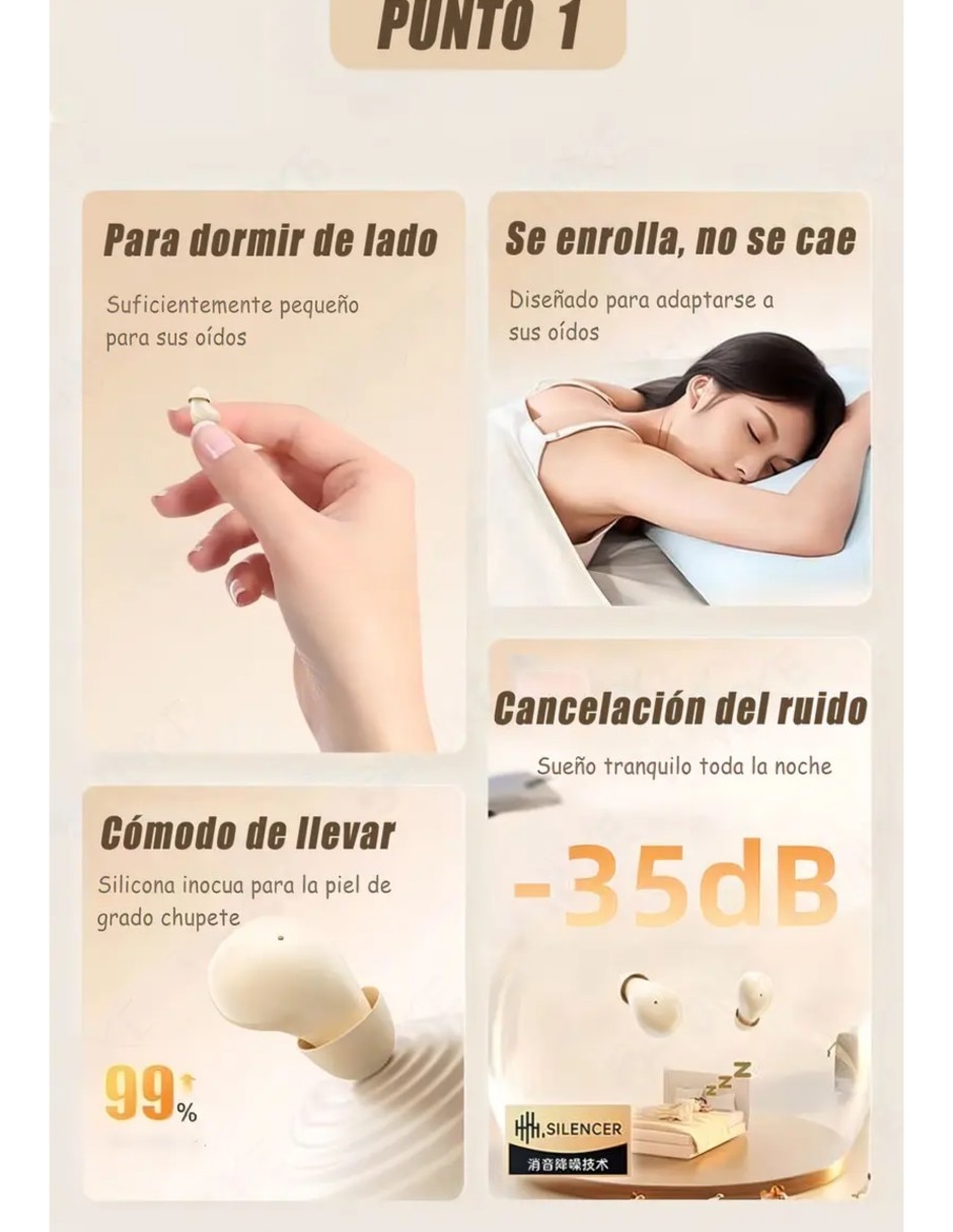Audífonos In-Ear Inalámbrica con (si aplica) Sí 2