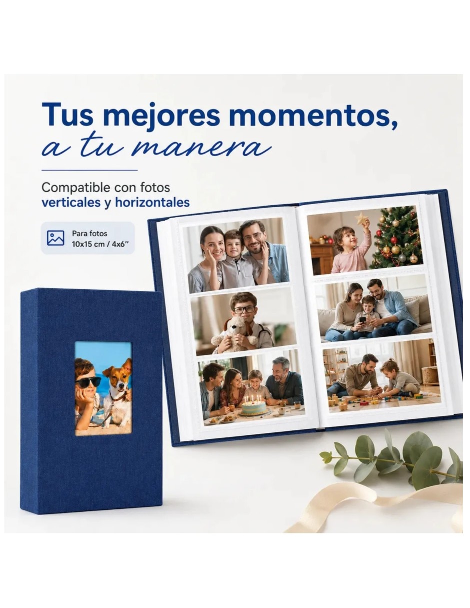Álbum fotográfico 125 hojas 2