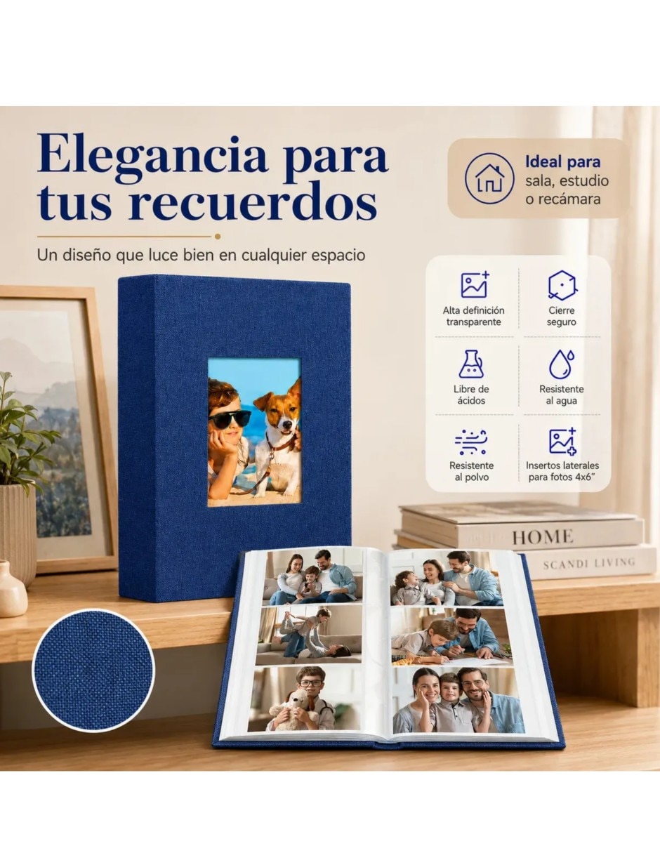 Álbum fotográfico 125 hojas 4