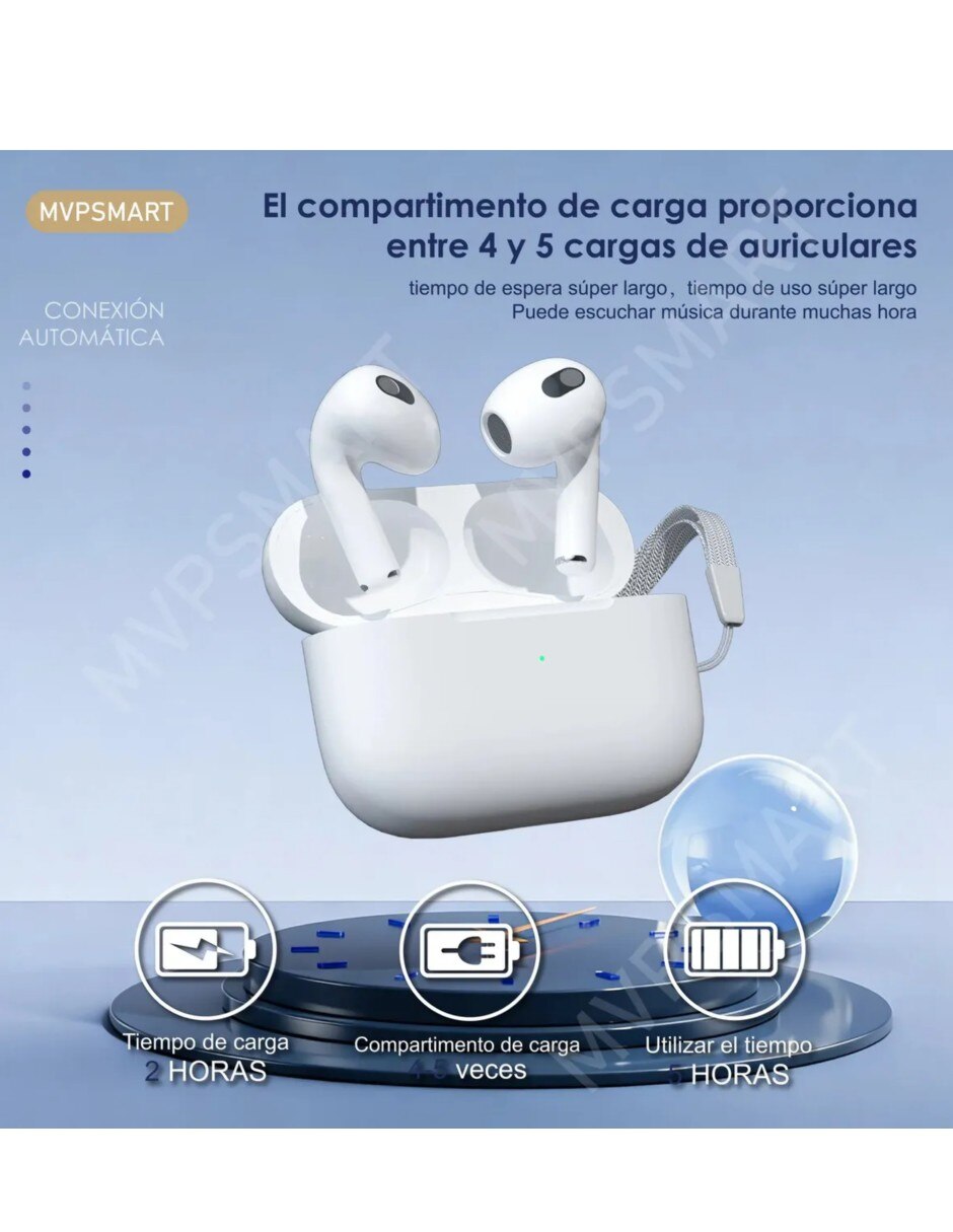 Audífonos In-Ear inalámbricos con cancelación de ruido 3