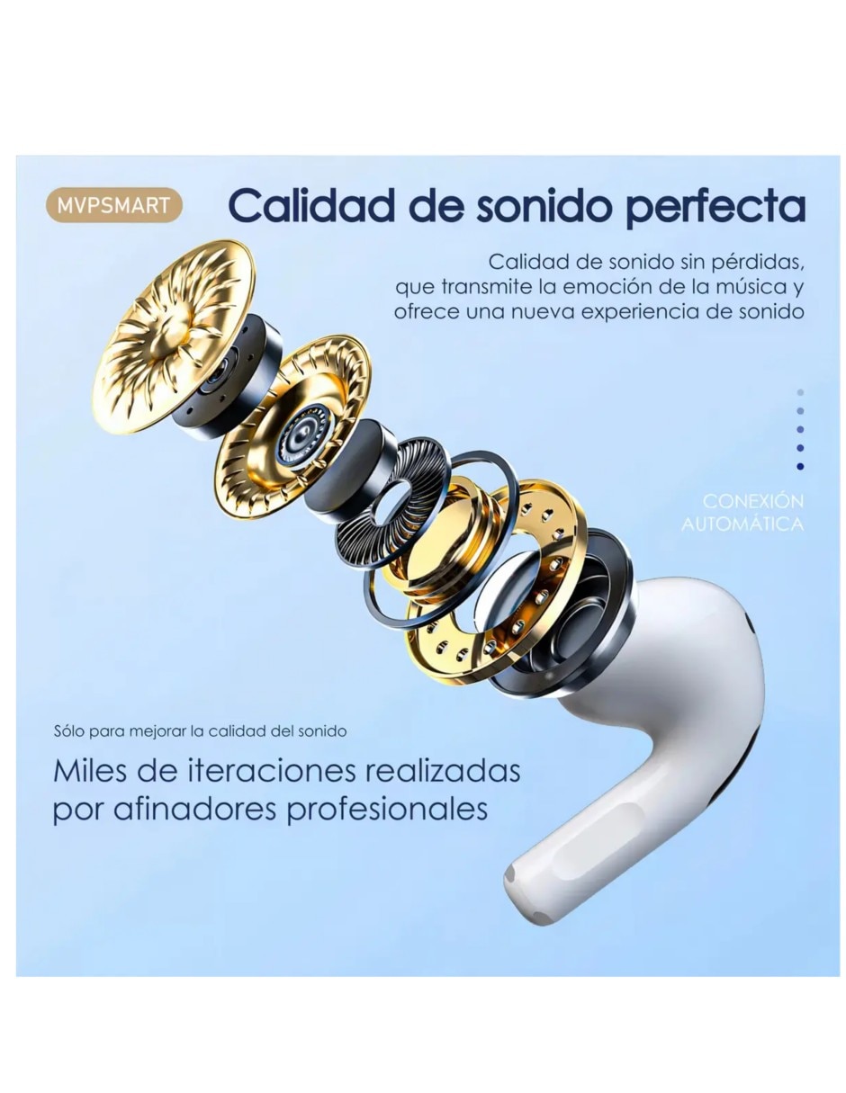 Audífonos In-Ear inalámbricos con cancelación de ruido 5
