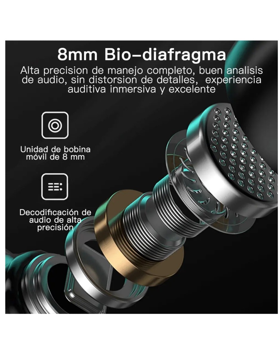 Audífonos In-Ear inalámbricos con cancelación de ruido 3