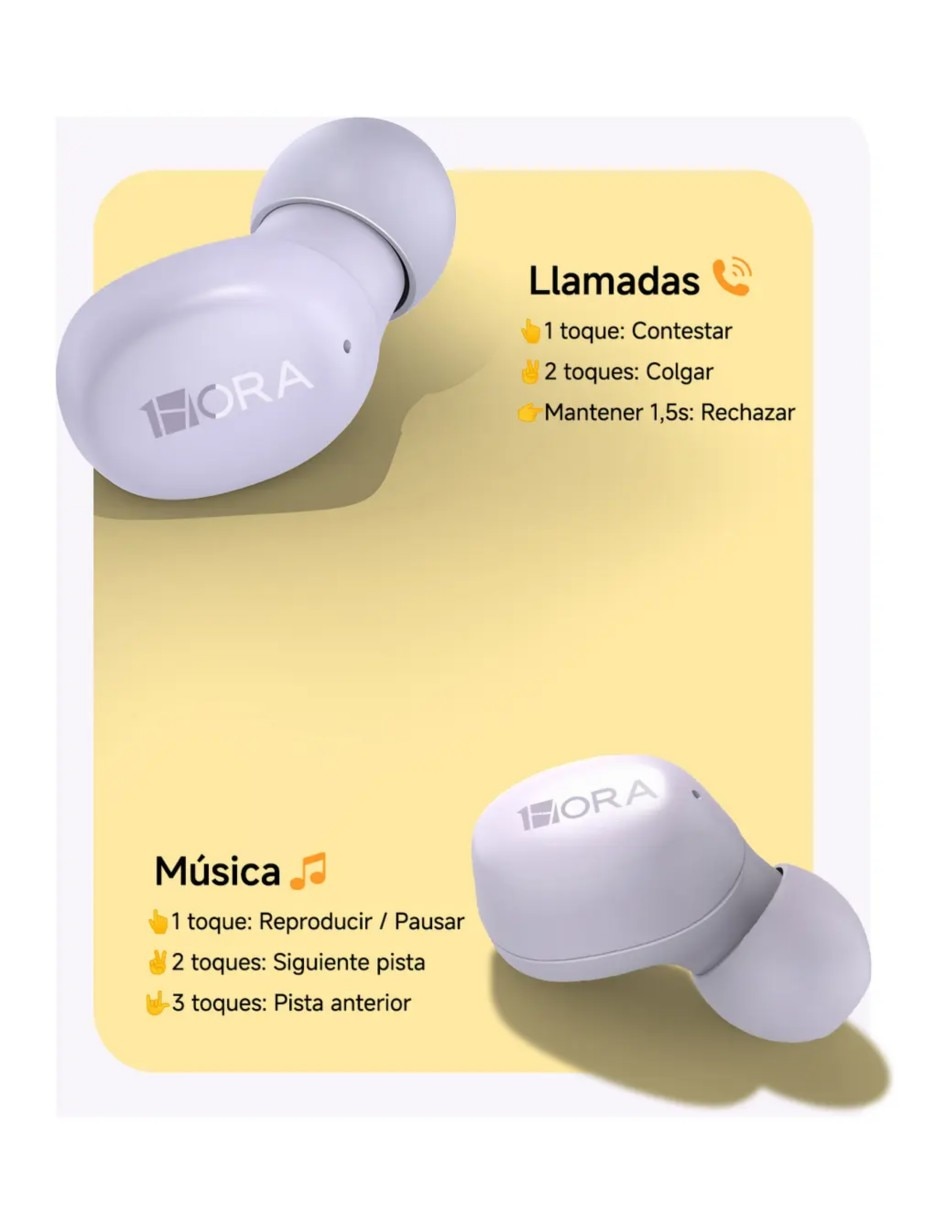 Audífonos In-Ear inalámbricos con cancelación de ruido 4