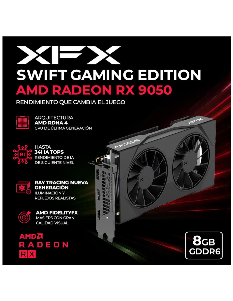 Tarjeta de video RX-95SWFT8BE 3