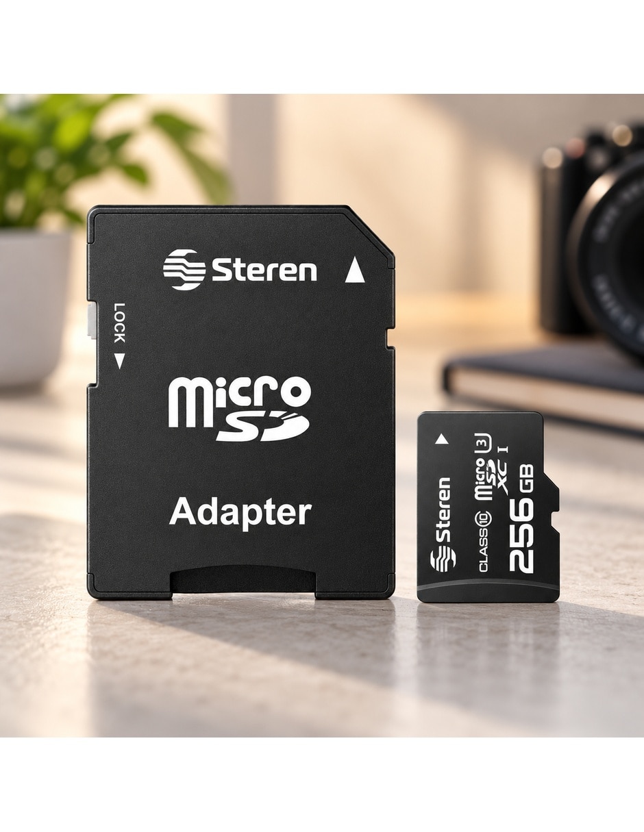 Memoria Micro SD capacidad 256 GB 3