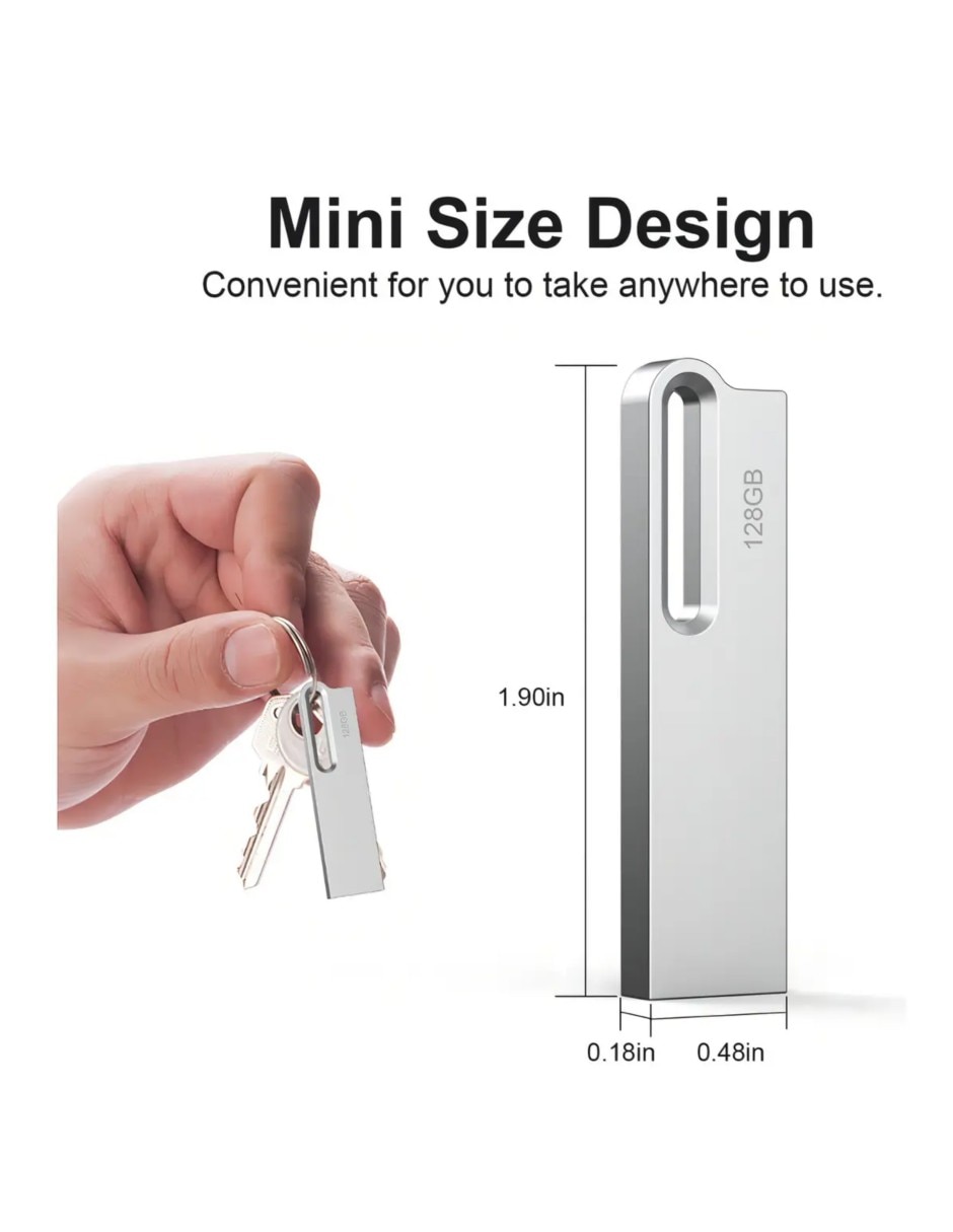 Memoria USB capacidad 2 GB 5