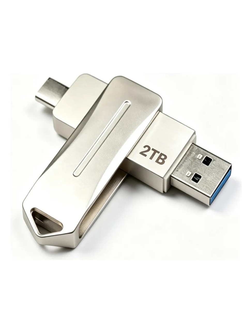 Memoria USB capacidad 2 TB Memoria USB capacidad 2 TB