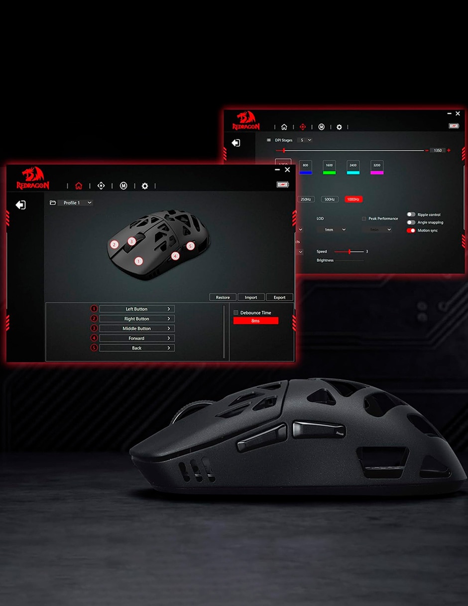 Mouse gamer PRISM PRO M997 2