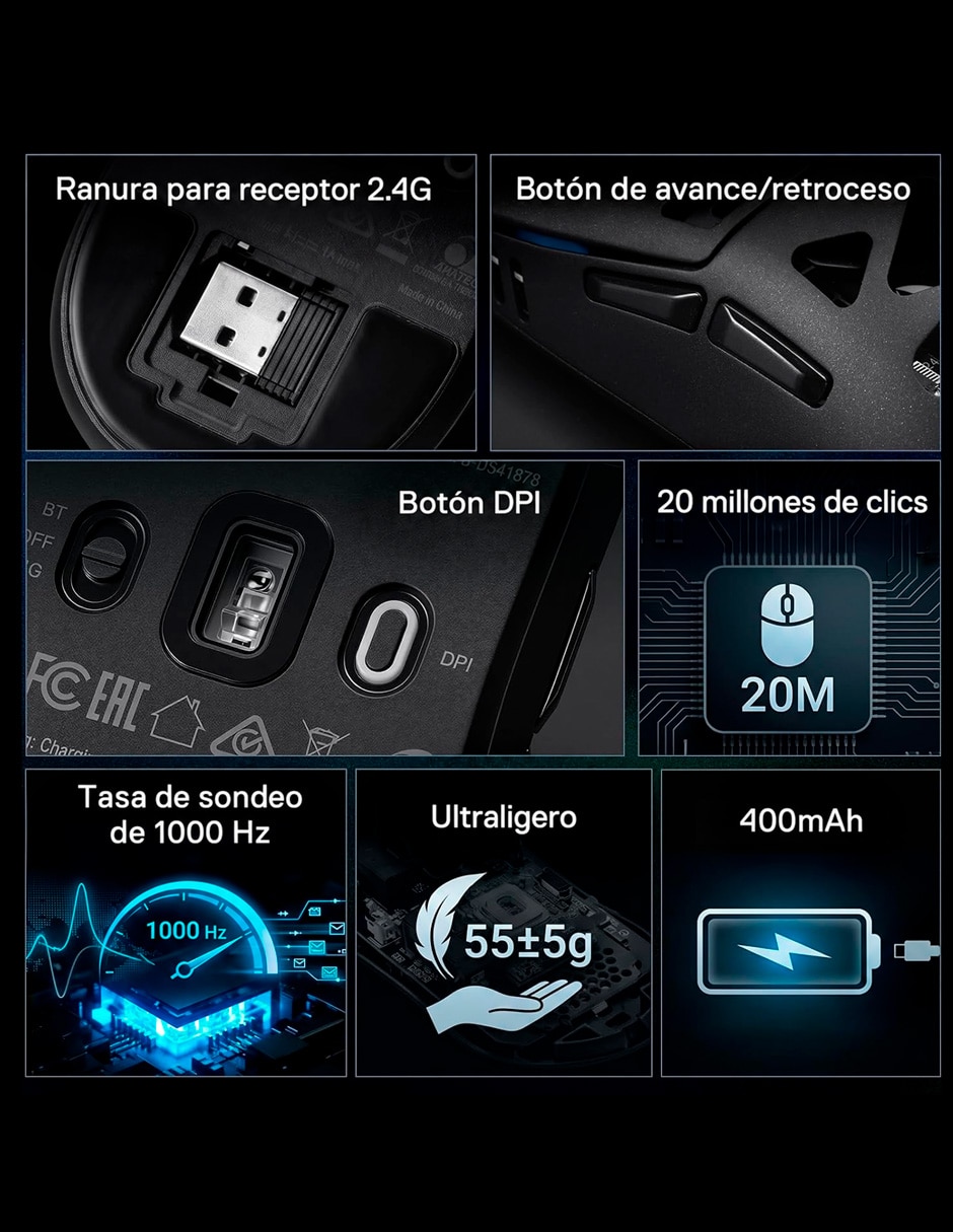 Mouse gamer PRISM PRO M997 4