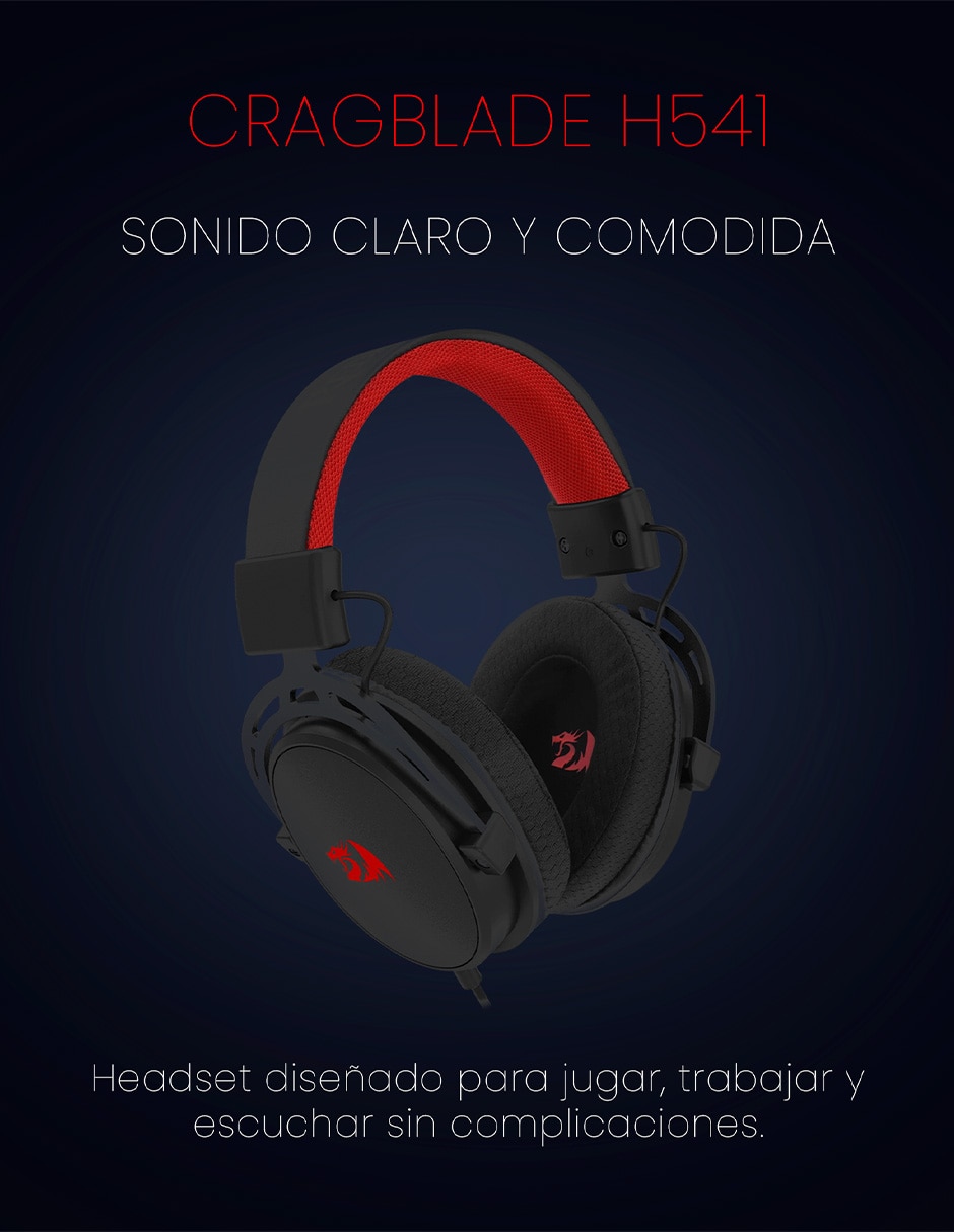 Audífonos gamer Alámbrica H541 2