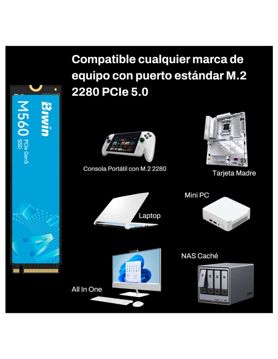 Unidad ssd capacidad 4
