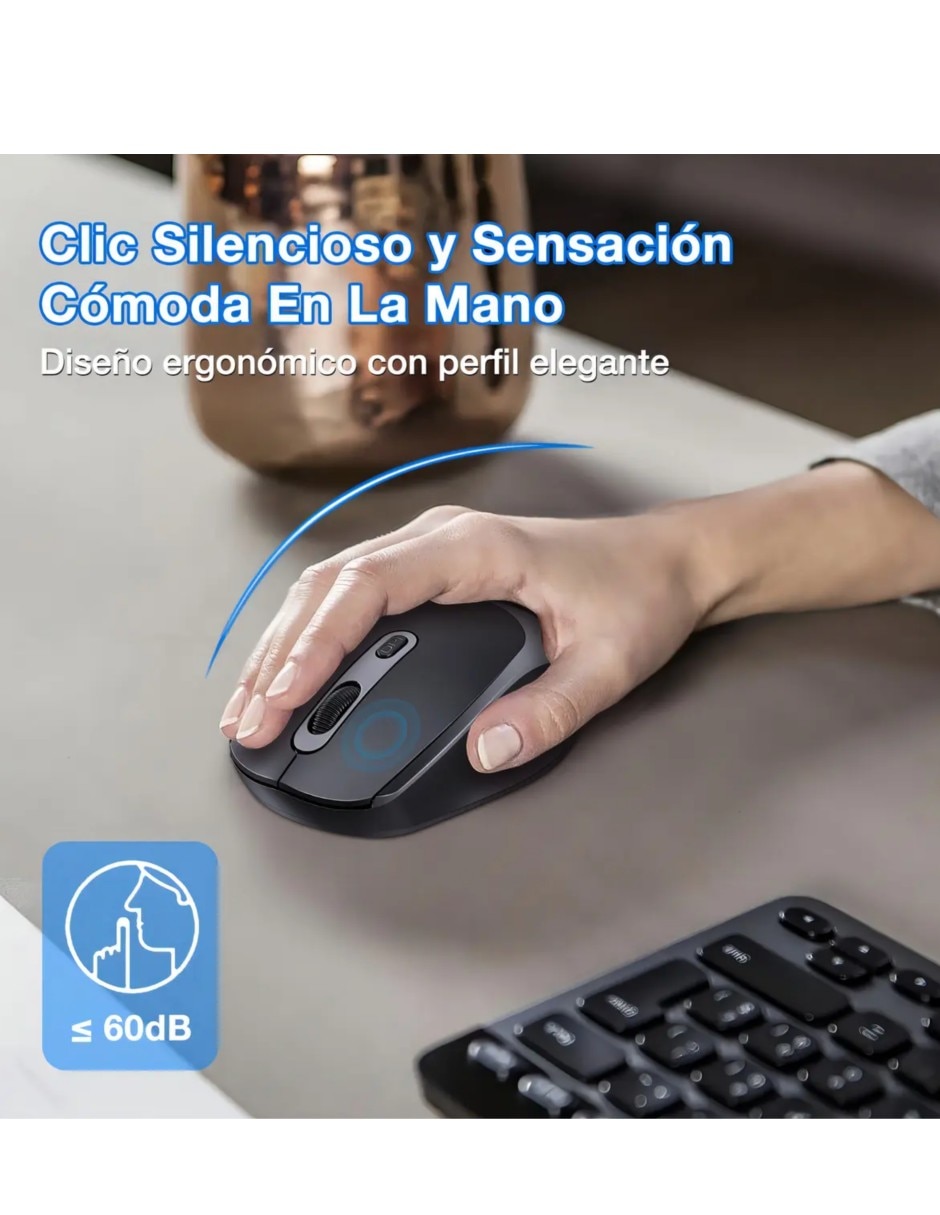 Mouse/Mouse Gamer Alámbrica e inalámbrica Mouse Inalambrico 2