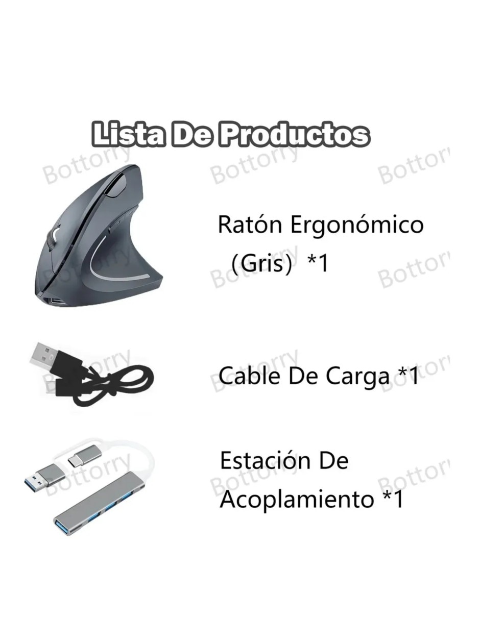 Mouse/Mouse Gamer Alámbrica e inalámbrica Mouse Inalámbrico Azul 4