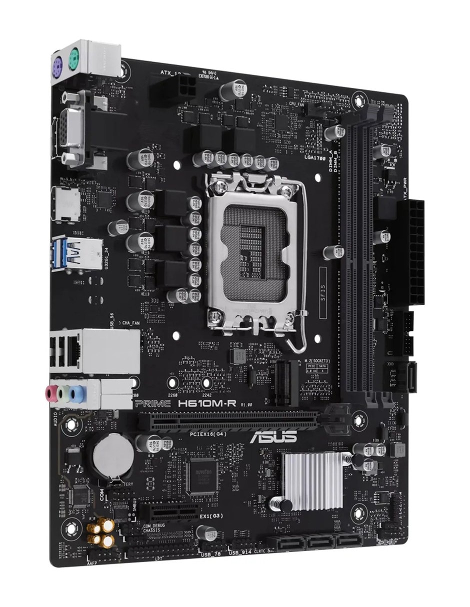 Tarjeta madre PRIME H610M-R compatible con procesador Intel