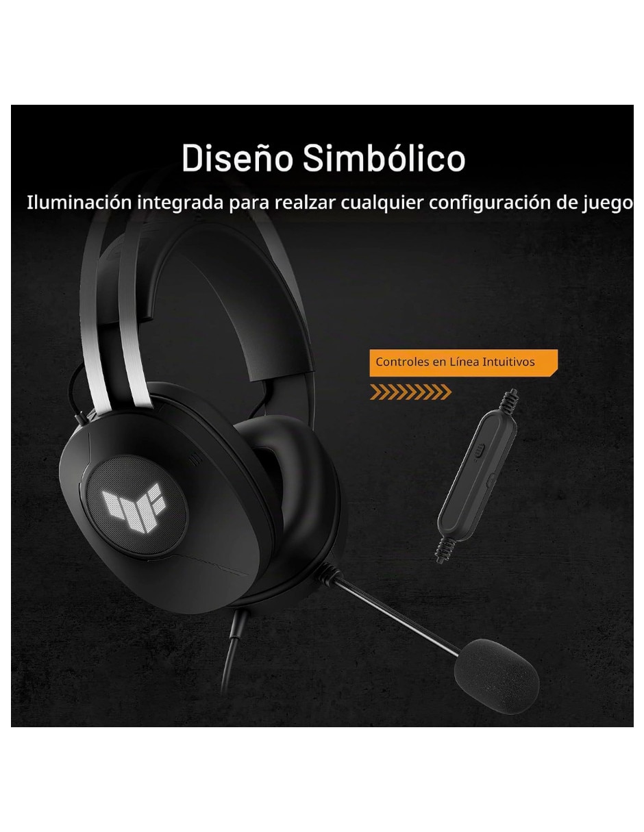 Audífonos gamer Alámbrica A302 TUF H1 GEN II HEA No aplica 3