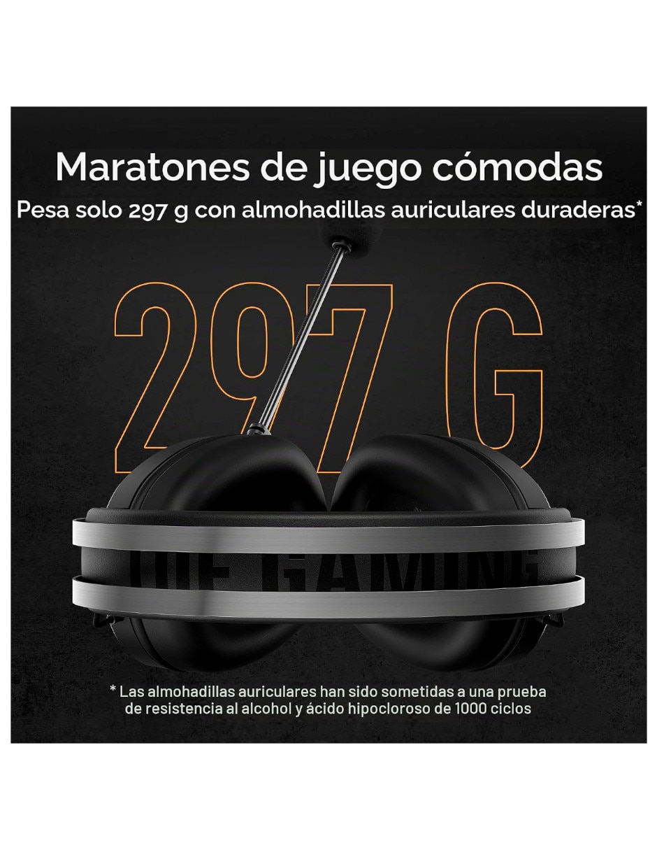 Audífonos gamer Alámbrica A302 TUF H1 GEN II HEA No aplica 4