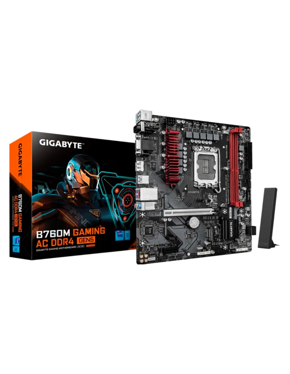 Tarjeta madre B760M Gaming AC DDR4 G compatible con procesador Intel Tarjeta madre B760M Gaming AC DDR4 G compatible con procesador Intel