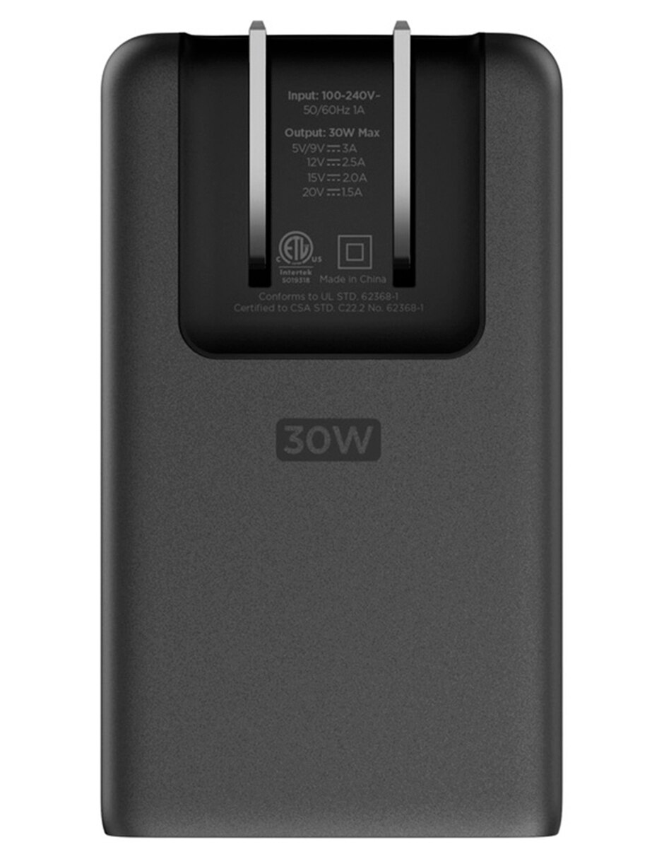 Cargador pared USB tipo C 35 W 3