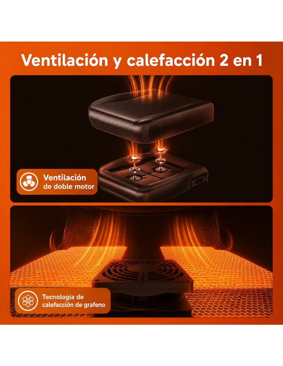 Silla gamer con masajeador M1 de Mezcla de materiales 7