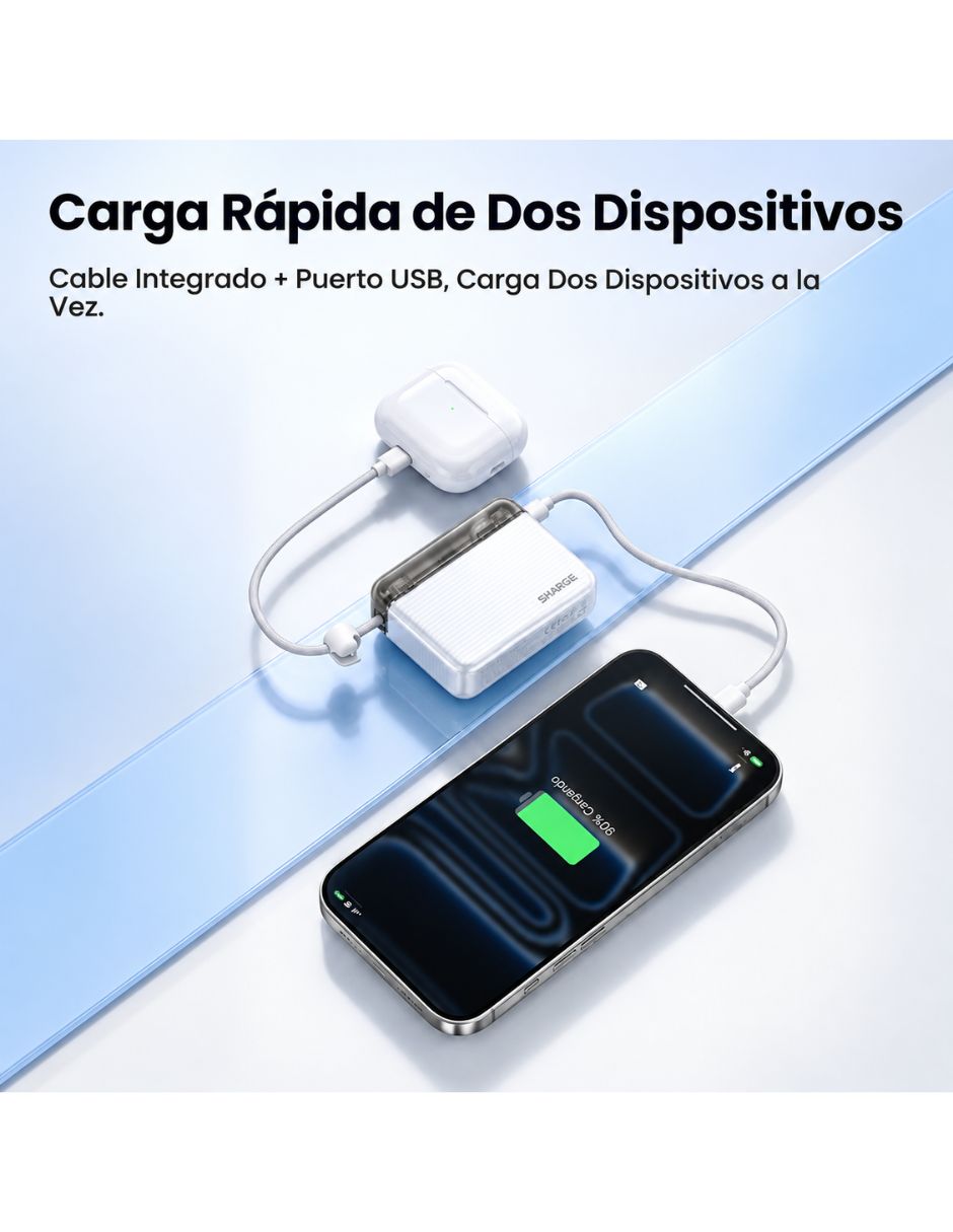 Batería portátil 10000 mah 4