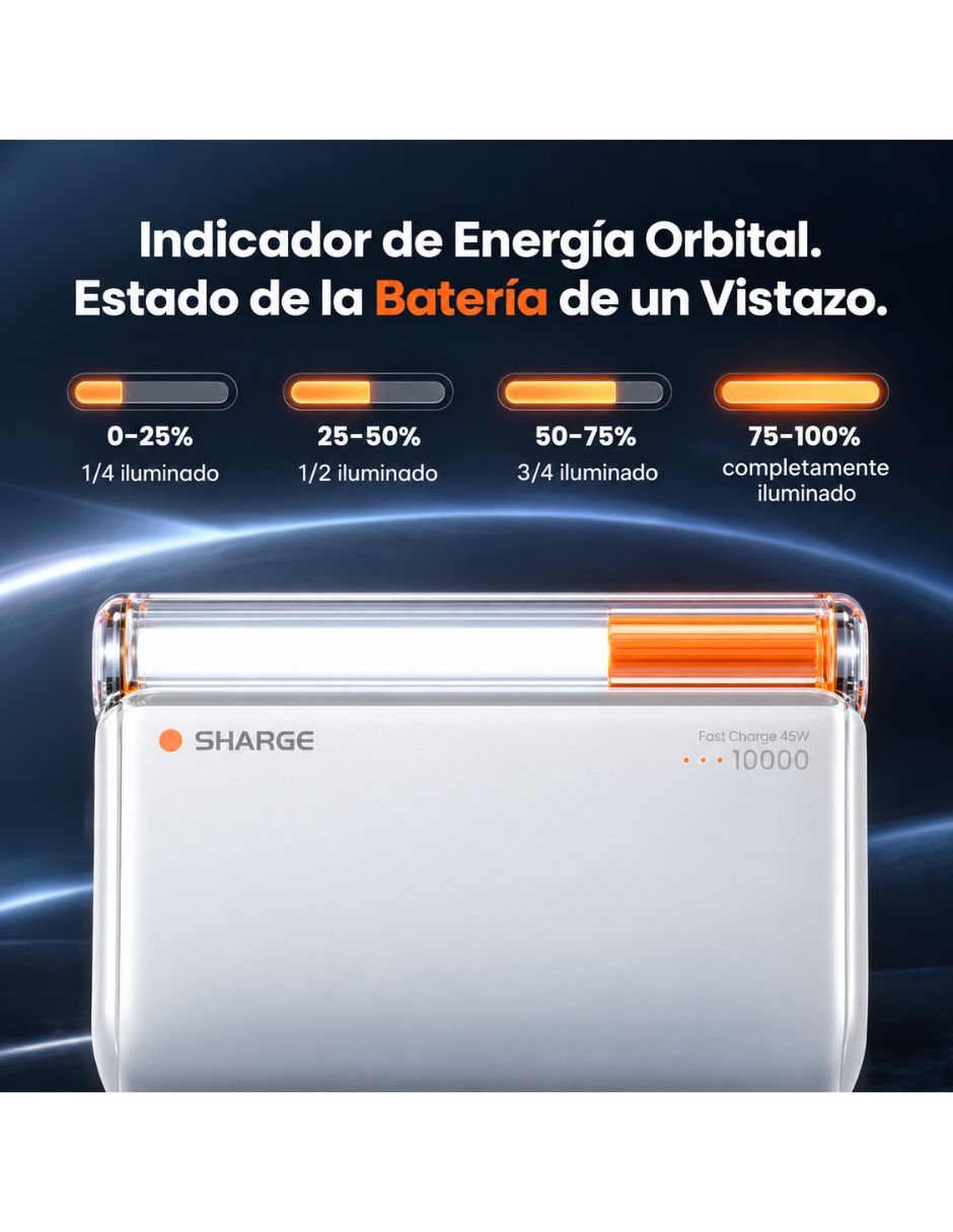 Batería portátil 10000 mAh 3