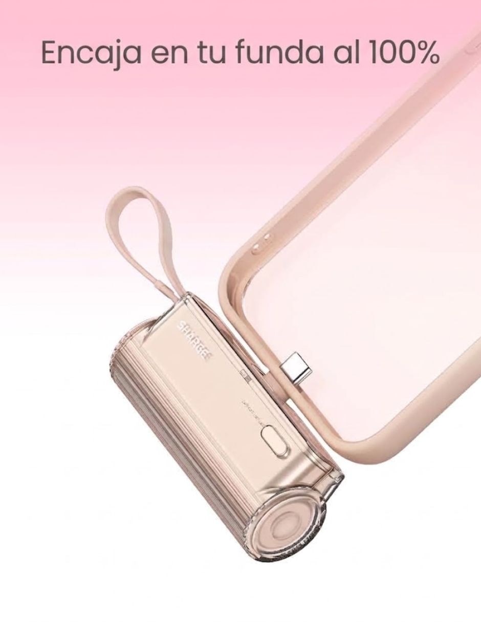 Batería portátil 5000 mAh 8