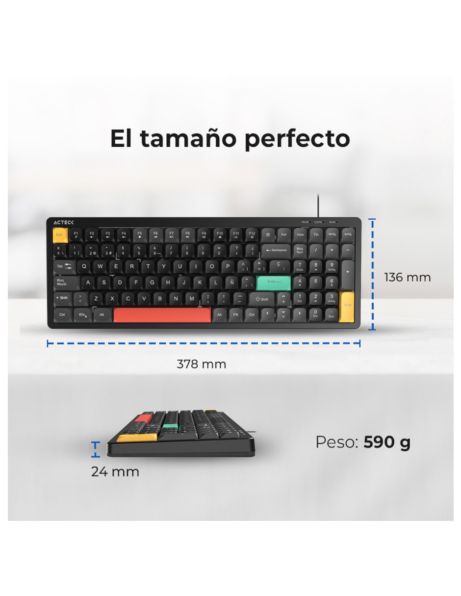 Teclado Alámbrica AC-945882 2