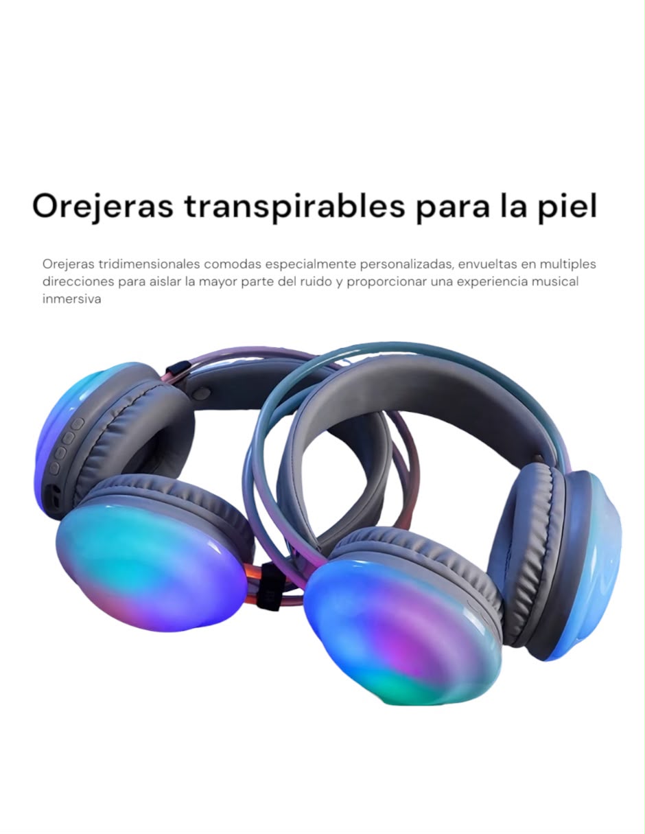 Audífonos de diadema inalámbrica con cancelación de ruido 4