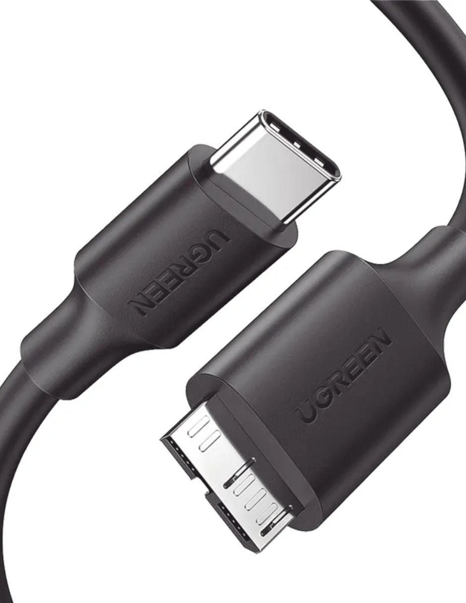 Cable micro USB a tipo USB C de 1 m 2