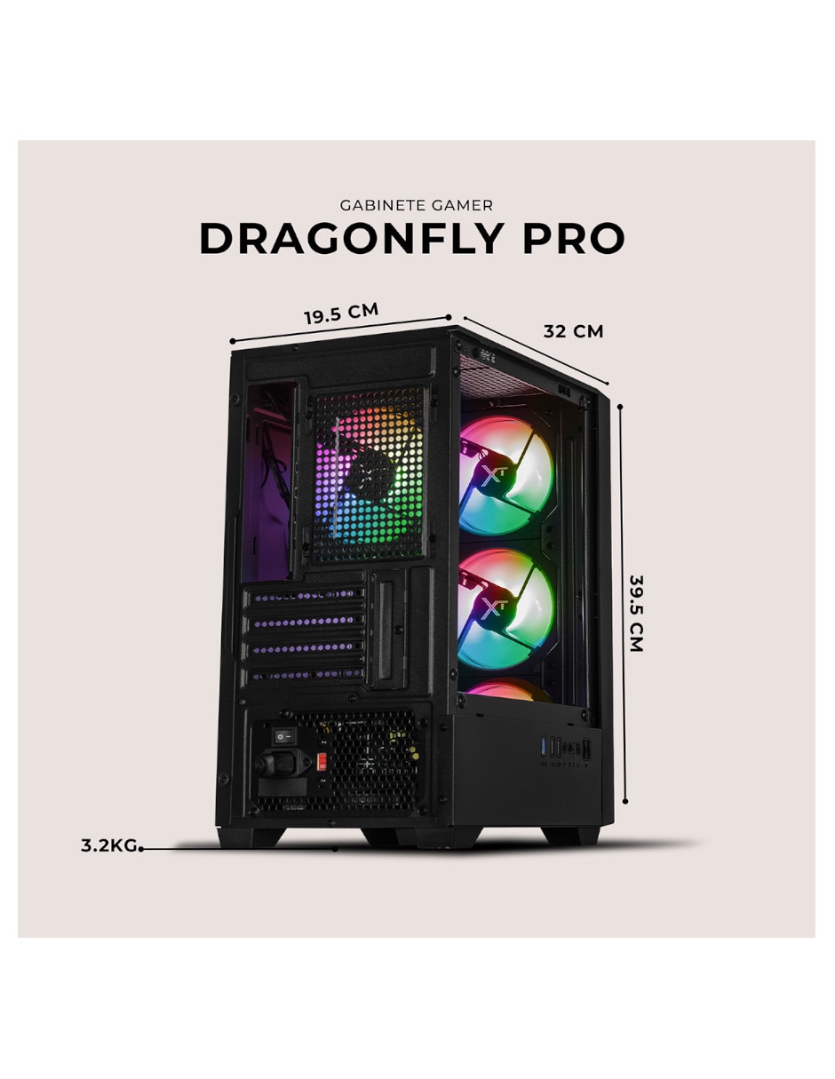 Gabinete dragonfly pro 9