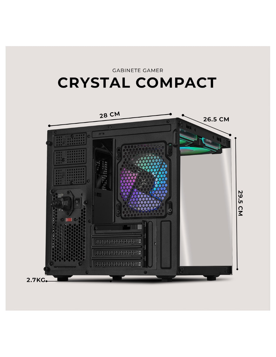 Gabinete crystal compact 9