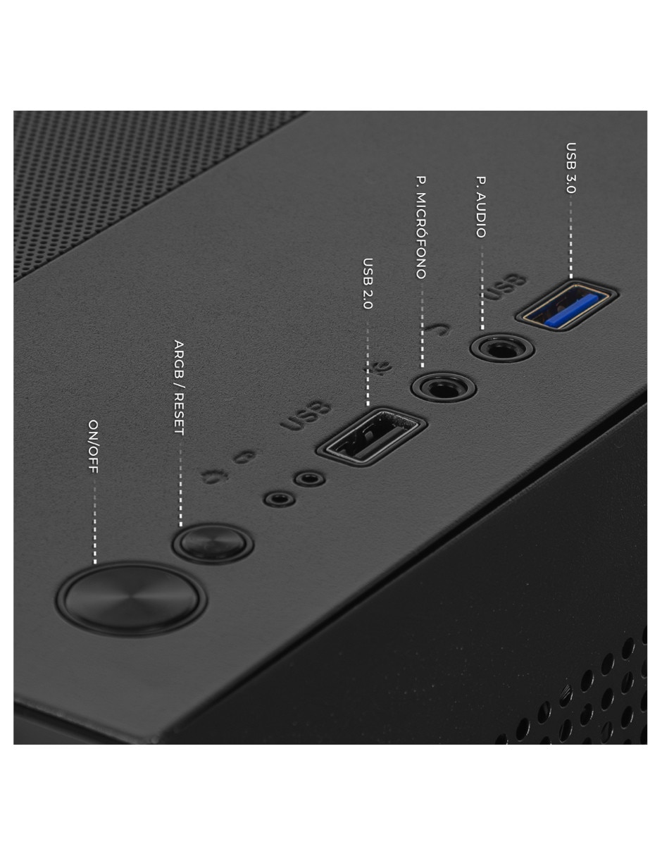 Gabinete crystal compact 5