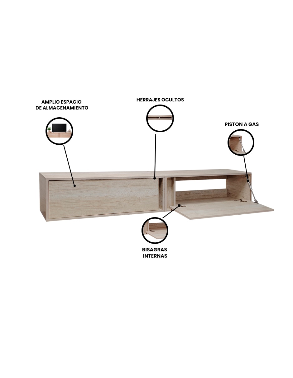 Repisa armable de mdf 4