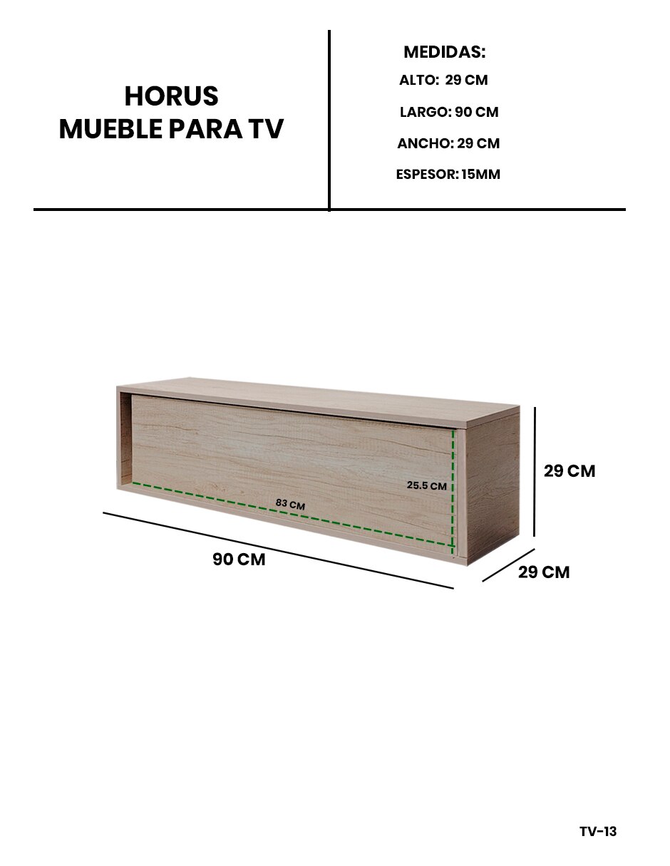Repisa armable de mdf 7