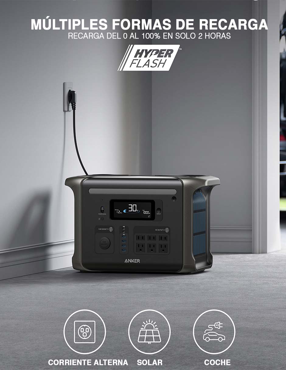 Batería portátil 1500 mah 5
