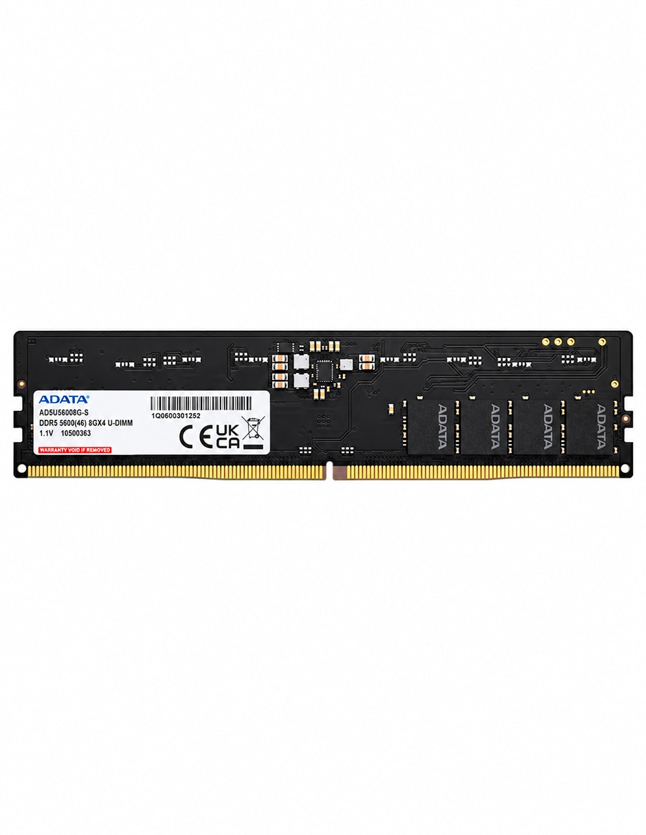 Memoria ram udimm ddr5 8 gb ad5u56008g-s Memoria ram udimm ddr5 8 gb ad5u56008g-s