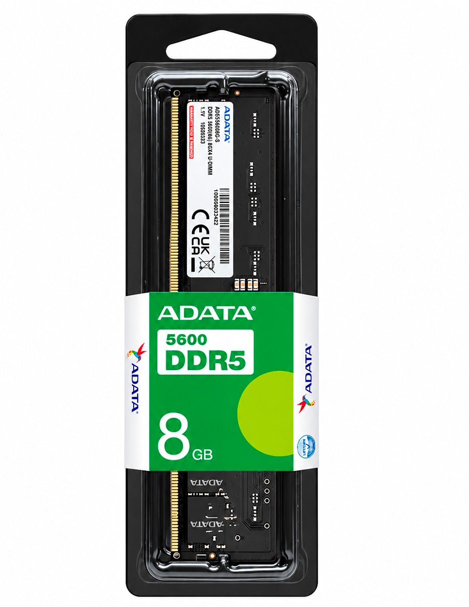 Memoria ram udimm ddr5 8 gb ad5u56008g-s 2