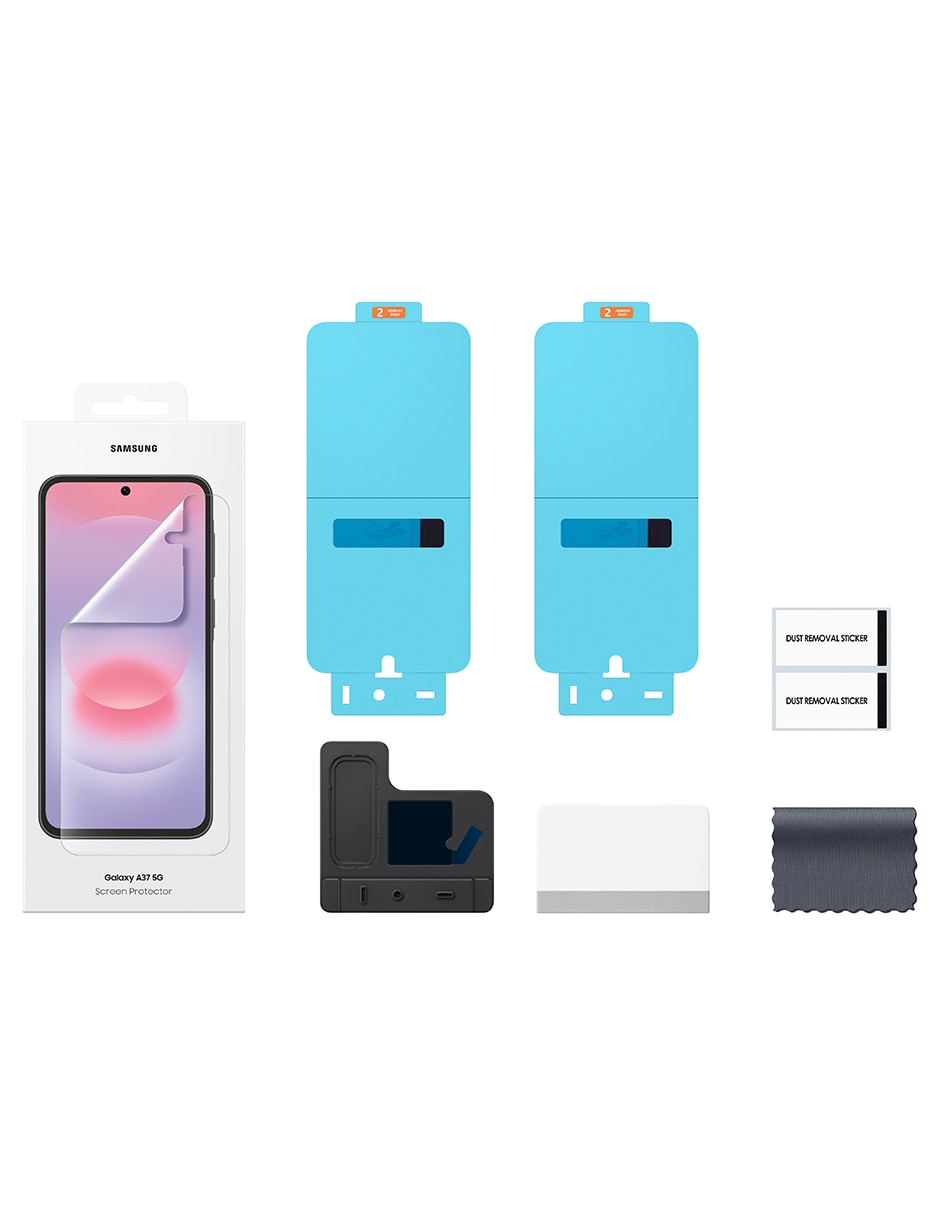 Set mica para smartphone Samsung compatible con Galaxy A37 de pet